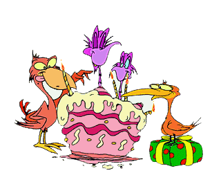 gif joyeux anniversaire oiseaux